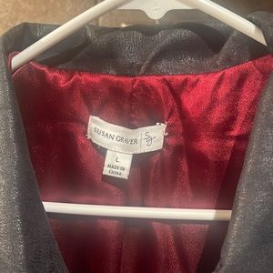Large Susan Graver Mid length gorgeous jacket Great condition